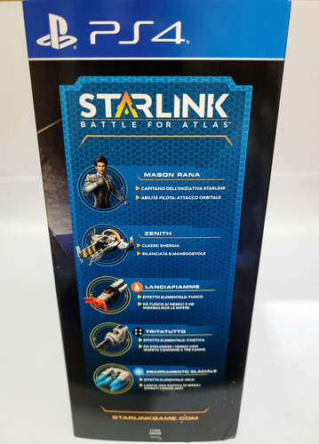 Starlink Battle For Atlas, Pack Com Jogo De Ps4 + Itens