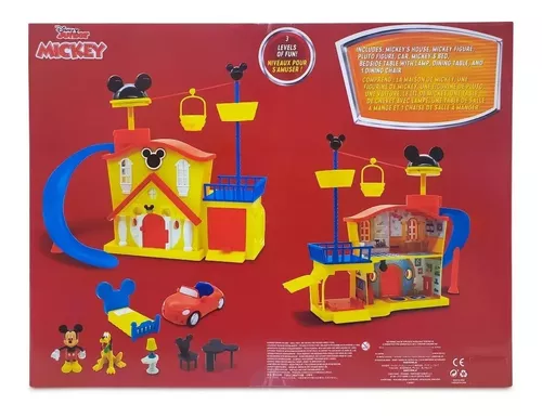 Casa Mickey Mouse Amoblada Con Luces Y Sonido Disney MICKEY MOUSE