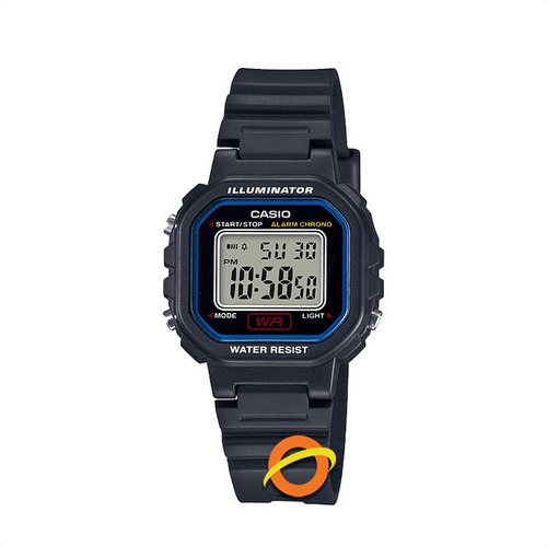 Reloj Casio Digital Mujer Alarma Cronometro Luz Led  La-20wh