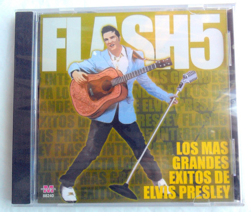 Flash 5 - Los Mas Grandes Éxitos De Elvis Presley * Cd Nuevo