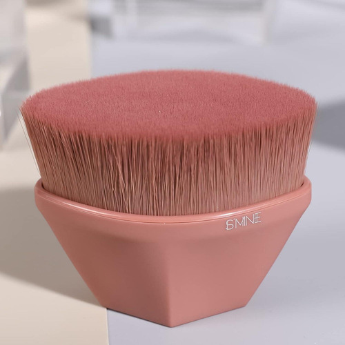 Brocha De Maquillaje Ismine Kabuki Hexágono Para Base