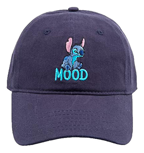 Concept One Disneys Stitch Mood - Gorro Ajustable De Algodón