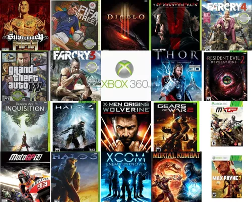 Jogos Xbox 360 Jtag