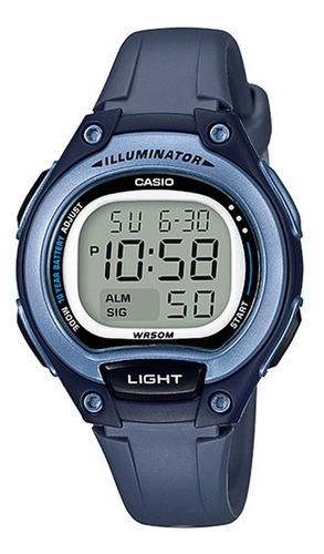 Imagen 1 de 5 de Reloj Casio Digital De Dama Lw-2032a | Quartz