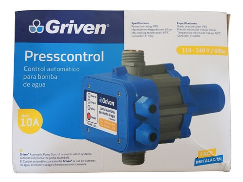Imagen 2 de 3 de Press Control 110-220v Griven 10a