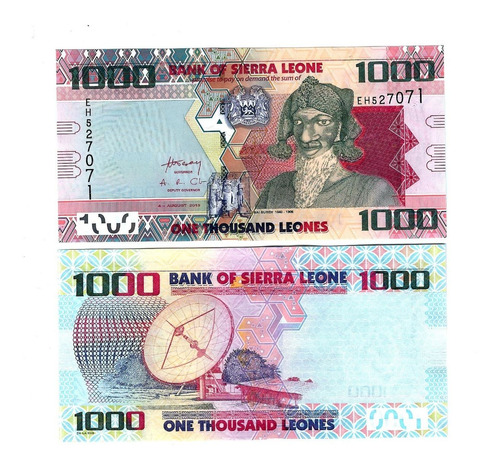 Sierra Leona - Billete 1000 Leones 2013 - Unc