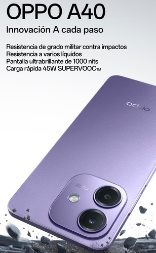 Teléfono Oppo A40 De 256 Gb, 4 Gb, Ram 6.7, 50 Mp, Color Chocolate (Usado)