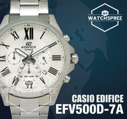 Casio Edifice Cronógrafo Reloj Efv500d-7a