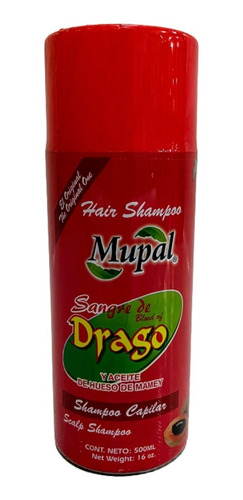 Shampoo Sangre De Drago Con Hueso De Mamey Para La Calvicie