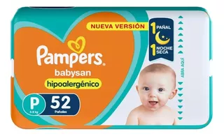 Pañales Pampers BabySan P x52 un