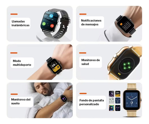 Reloj Inteligente Smartwatch Dama Moderno Rosa Oro Blanco Mesh Rosa/oro Rosa Oro
