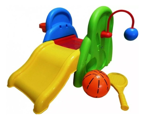 Imagen 1 de 9 de Juguete Para Bebe Tobogán Basquet Baby Sport Rondi 2510