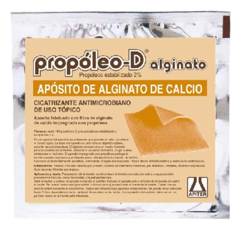 Propoleo D Alginato 1 Aposito 10 X 10cm