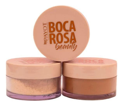 Base de maquiagem Boca Rosa Boca rora beauty by payot - pó facial solto matt 3 mármore