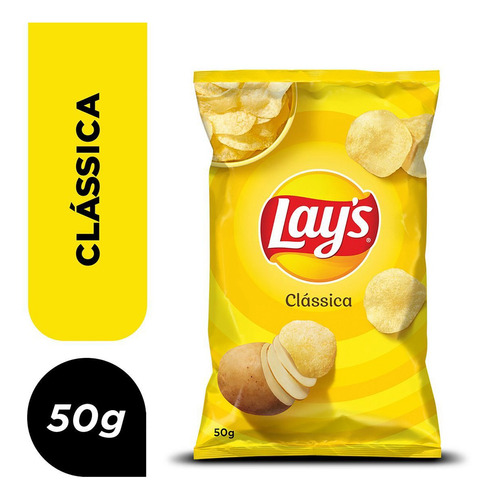 Batata Frita Lisa Clássica Lay's Pacote 50g