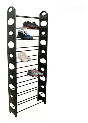 Rack Zapatera 10 Niveles 30 Pares Zapatos Facil Practico – Houzer