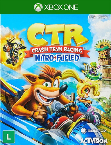 Crash Team Racing Nitro Fueled Xbox One - 25 Díg (envio Já)