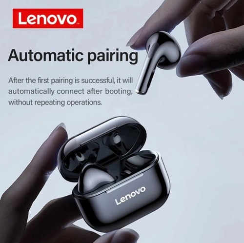 Audífonos in-ear inalámbricos Lenovo LivePods LP40 negro