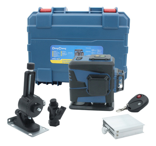 Nivel Láser Verde Inalámbrico 10m C/base Dc Dff0212le Dongcheng