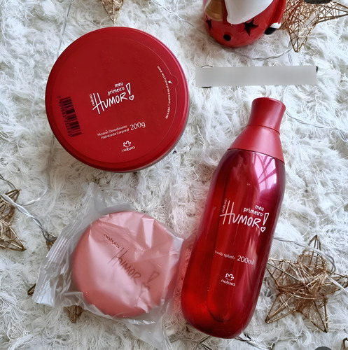 Regalos Meu Primeiro Femenino Body Splash+jabon Barra+mousse