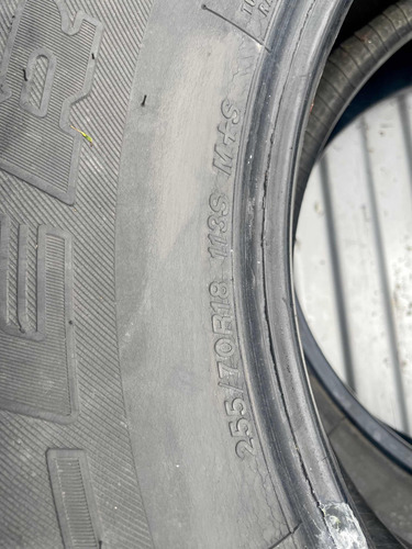 Llantas Bridgestone Dueler H/t 255/70/18 (Usado)