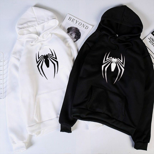 2 Sudaderas Hoodies Spiderman Pareja Pack De Sudaderas