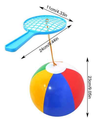 Juguete De Pelota Para Niños Pelota Que Rebota Con Raqueta P