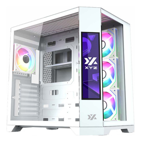 Gabnete Xyz Neutron White 4fans A-rgb 120mm Controlador Dual Chamber