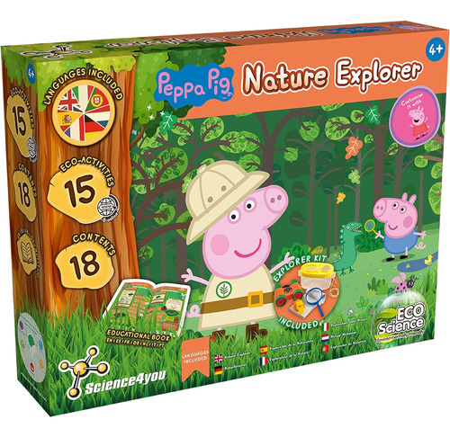 Science4you - Kit Explorador Peppa Pig Niños 4 Años