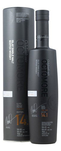 Whisky Octomore 14.1 Con Estuche Exclusivo Bostonmartin