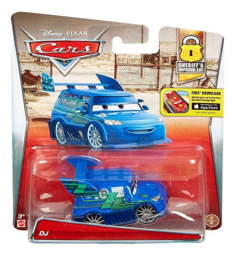 Cars Disney Pixar / Dj /sheriffs´s Impound Lot