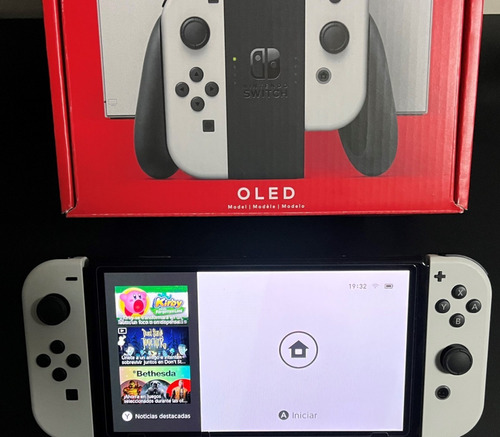 Nintendo Switch Oled + 100 Juegos + Sd 512 + Control Pro Gen