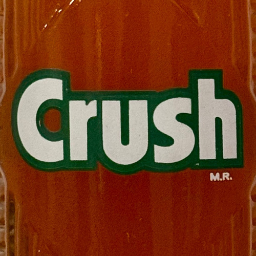 1 Botella De Refresco Crush Naranja México Años 80 S (Usado)