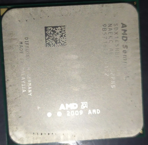 Procesador Amd Sempron 145 2.8ghz 1mb 45w Socket Am3 (Usado)