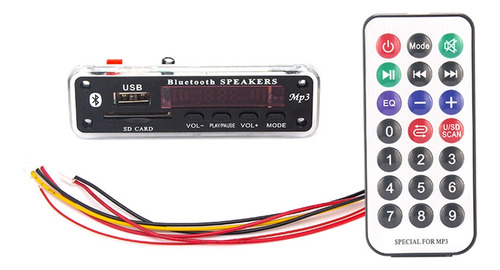 Placa Decodificadora De Audio 12v 5.0, Módulo De Audio Mp3 U