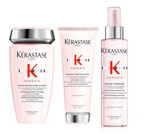 Premium6 - Combo Kit Set Kerastase Genesis  - 3 -  Productos