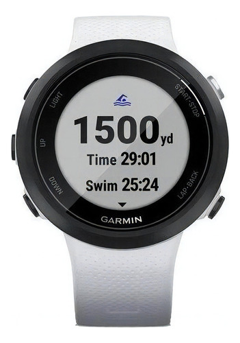 Smartwatch Garmin Swim 2 1.04" caja 42mm  blanca, malla  blanca