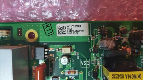 Tarjeta Ysus Monitor 42 LG 6871qyh036d