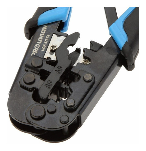 Pinza Crimpeadora Proskit Ucp 376tx Pelacables Rj11, Rj45
