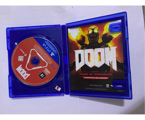 Doom Ps4 Mídia Física