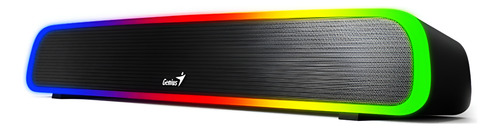 Barra De Sonido Rgb Con Bluetooth Genius 200bt Lightning Pro