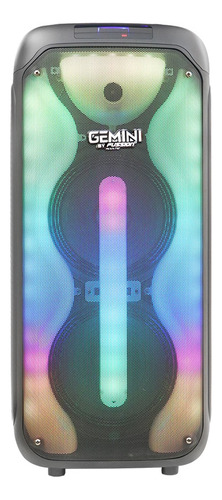 Pbs-2x8gemini Bafle Bocina Amplificado 40,000w P.m.p.o Negro