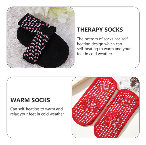 3 Pares De Calcetines Transpirables Y Autocalentables, Antic