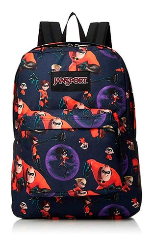 Mochila Jansport Superbreak Incredibles Family Time 7515