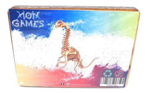 Imagen 3 de 5 de Para Armar - Xion Games Dinosaurios - Jobaria