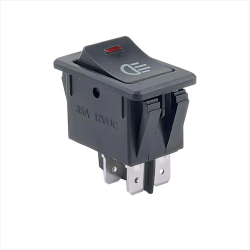 Switch Interruptor Dc, 12v, 2 Polos, 35a, Uso Universal 