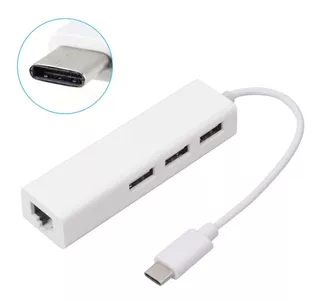 Adaptador Thunderbolt 3 Usb C A Ethernet Macbook Pro iMac