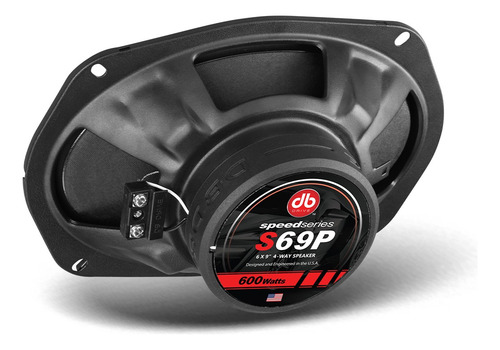 Par Bocinas Db Drive S69p 600w 4 Vías 6x9 Pulgadas 250w Rms