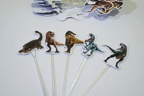Dinossauros 50 Topper Tags Para Doces Festa Aniversário