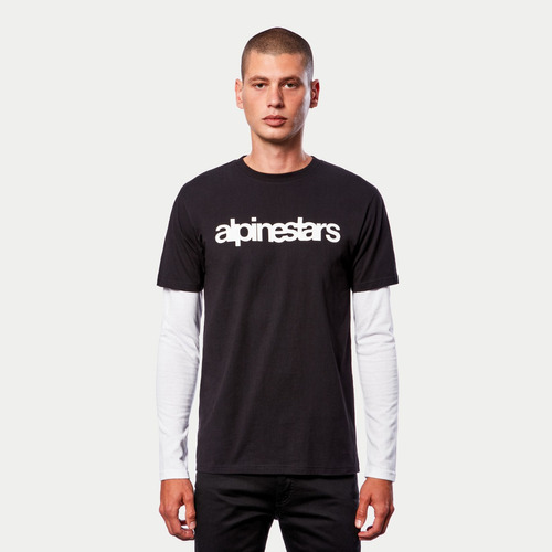 Polera Alpinestars Stack Manga Larga